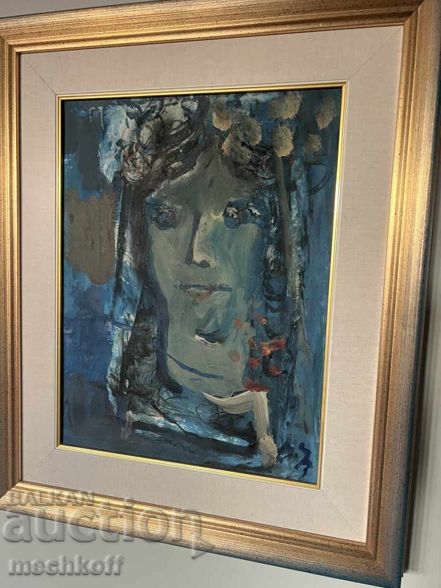 Dechko Uzunov "Fată în albastru"