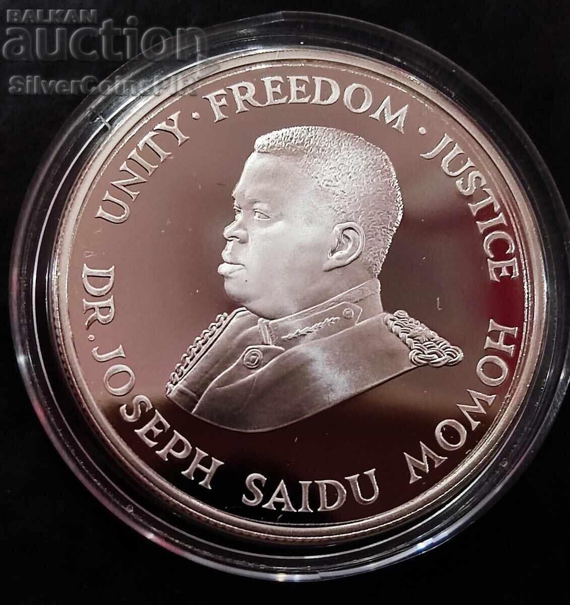 Auction Silver 10 Leones Hippopotamus 1987 Sierra L. Endangered Animals Auction Silver 10 Leones Hippopotamus 1987 Sierra L. Endangered Animals