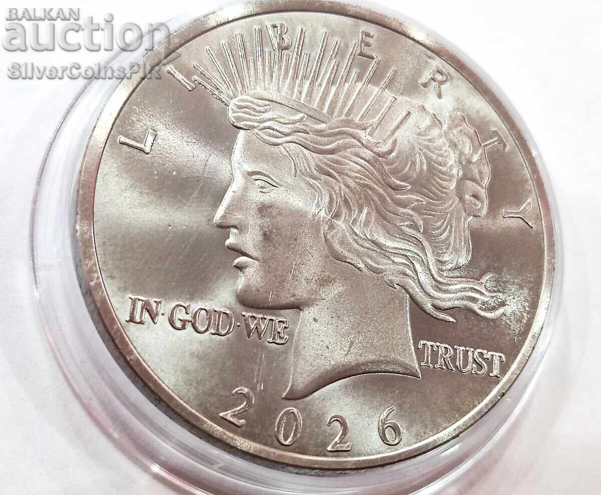 Доставка на Титан 1oz Либърти Токен 2026 Доставка на Титан 1oz Либърти Токен 2026