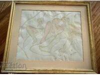 Jules Pascin Jules Pasquin "Femei Goale" acuarelă