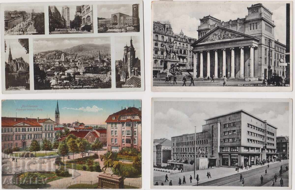 Германия -1935-38 4 броя пътували