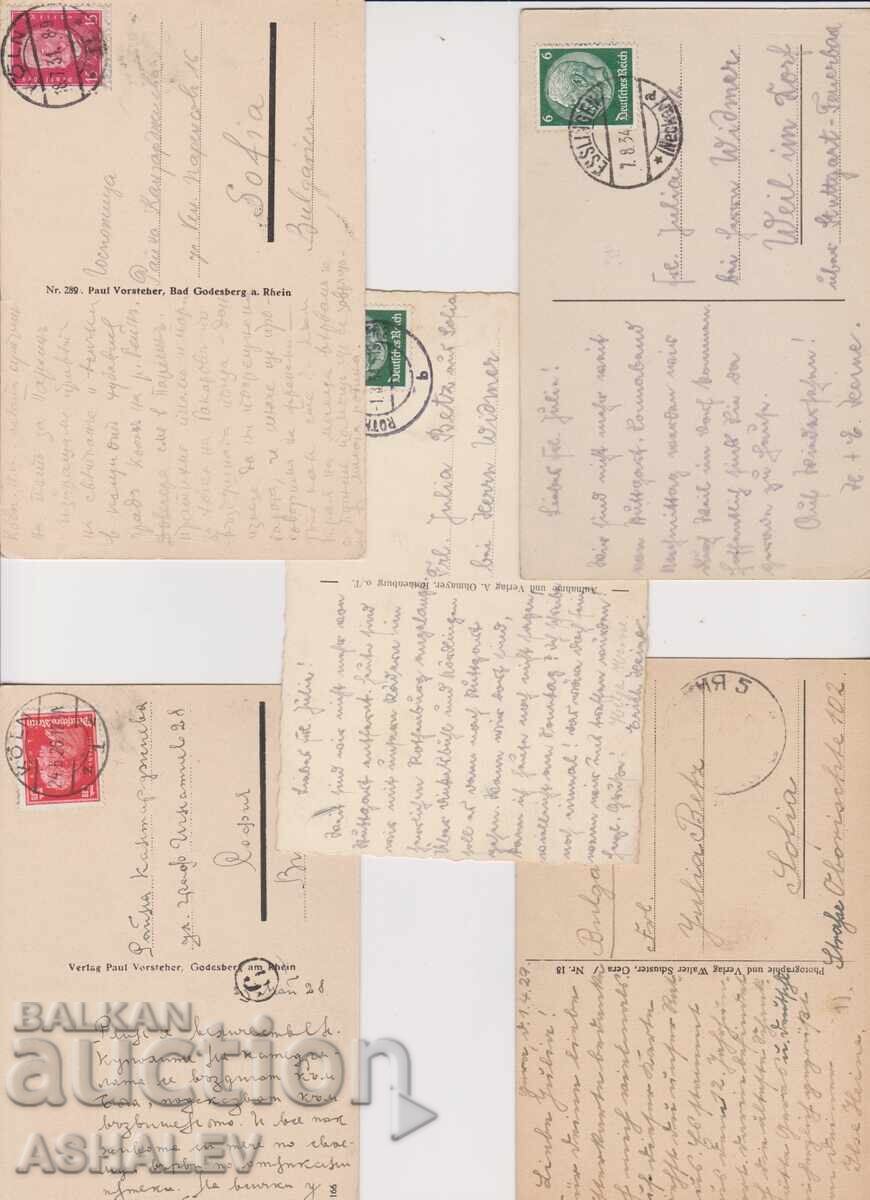 Germany - 1928-34 5 pieces used with price 19.00 BGN | € 9.71