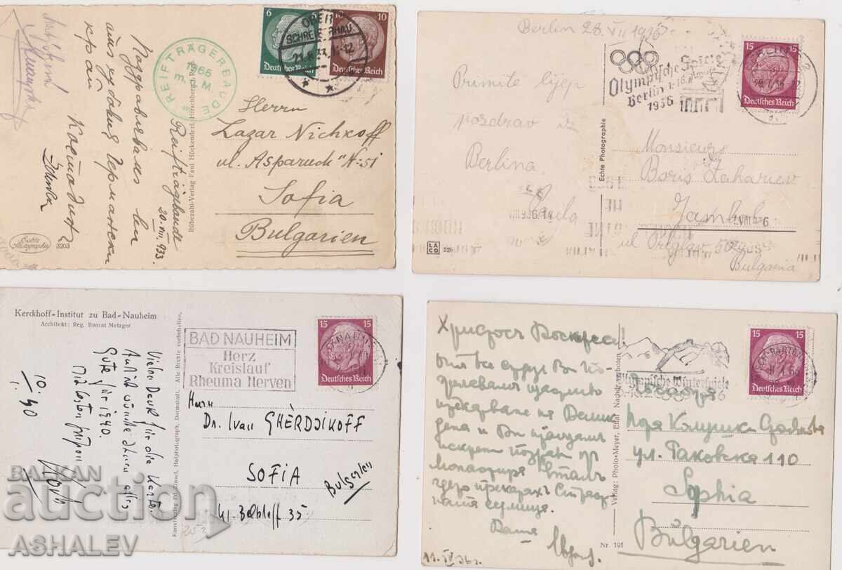 Germania - 1933-36 4 bucăți circulate cu preț 20.00 BGN | € 10.23 Germania - 1933-36 4 bucăți circulate cu preț 20.00 BGN | € 10.23