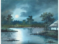 Nicolas Rumiantsev secolul al XIX-lea, Franța, peisaj nocturn