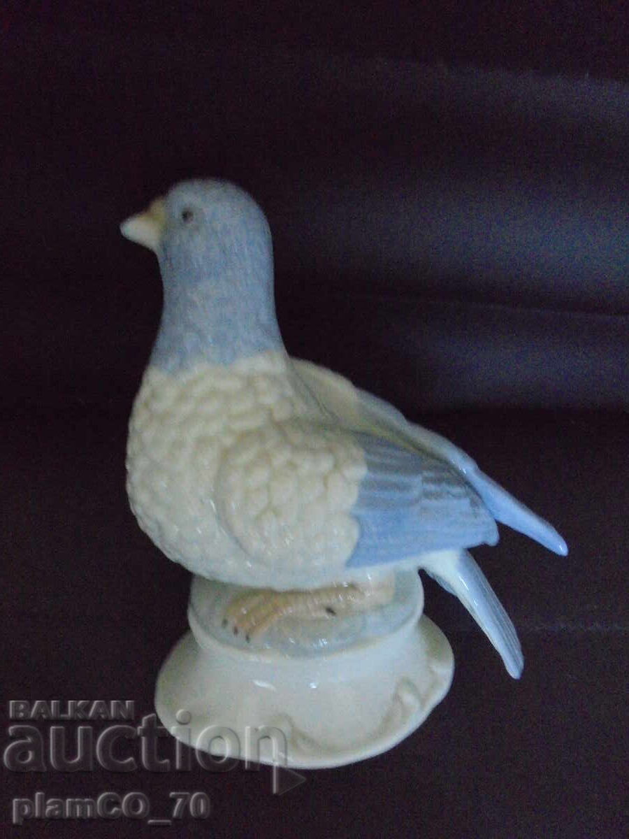 №*8370 Стара порцеланова фигура - птица - 5