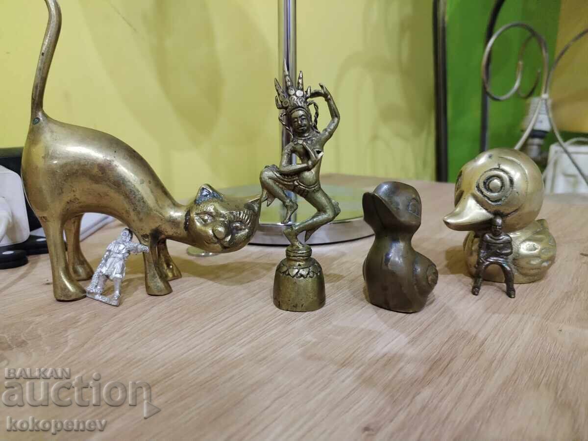 Brass figurines Brass figurines