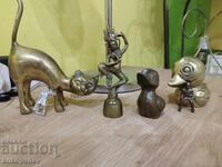 Brass figurines