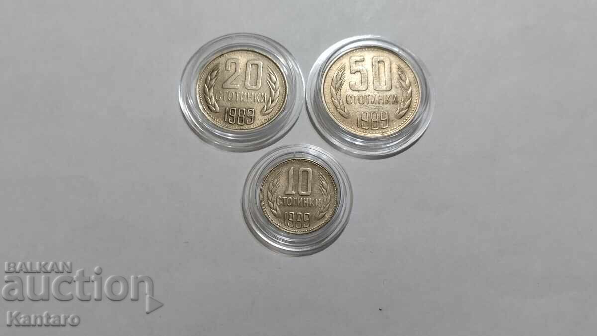 Delivery of Coin - BULGARIA - Lot of coins - 1989