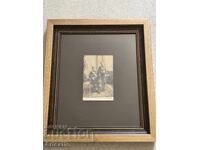 Prințul Boris al III-lea și Prințul Kiril - fotografie de cabinet anticariat