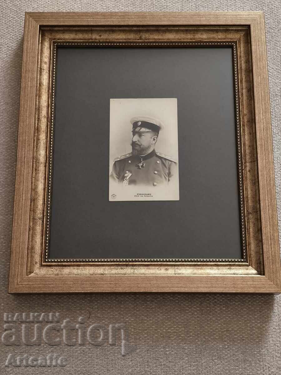 Tsar Ferdinand I - original cabinet photograph, 1900 - 6