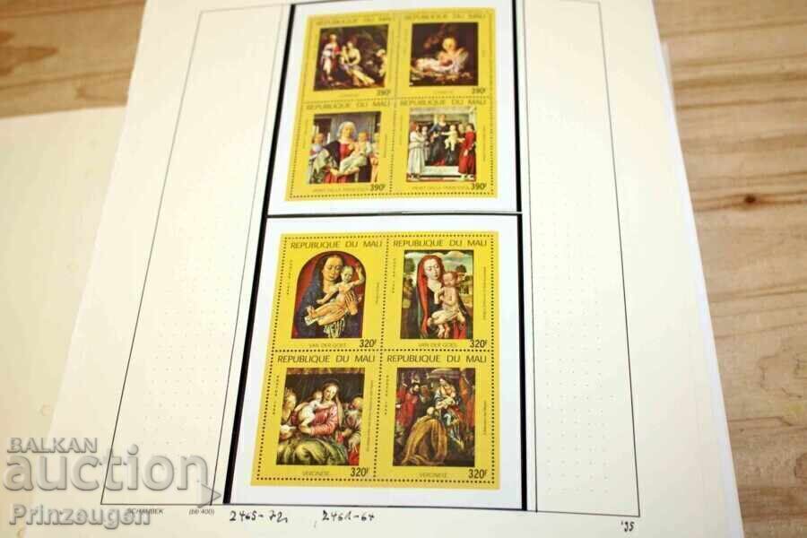 Colecție de artiști italieni - 630 de foi schaubek - curate cu preț 900.00 BGN | € 460.16