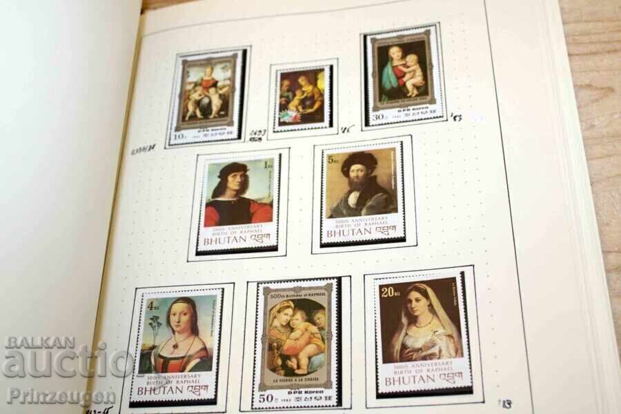 Colecție de artiști italieni - 630 de foi schaubek - curate - 5