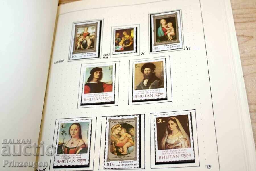 Colecție de artiști italieni - 630 de foi schaubek - curate - 9