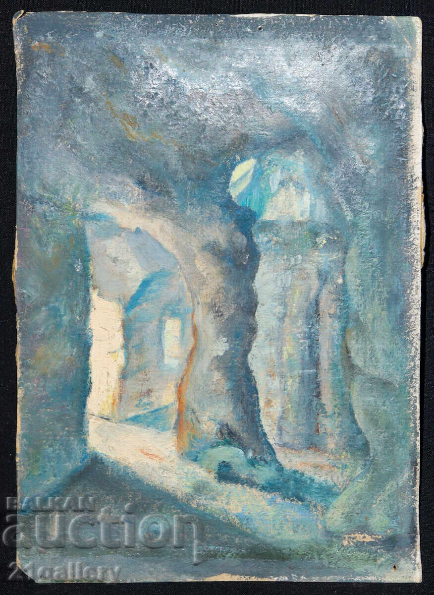 Old painting, tempera paints, cave with price 280.00 BGN | € 143.16 Old painting, tempera paints, cave with price 280.00 BGN | € 143.16