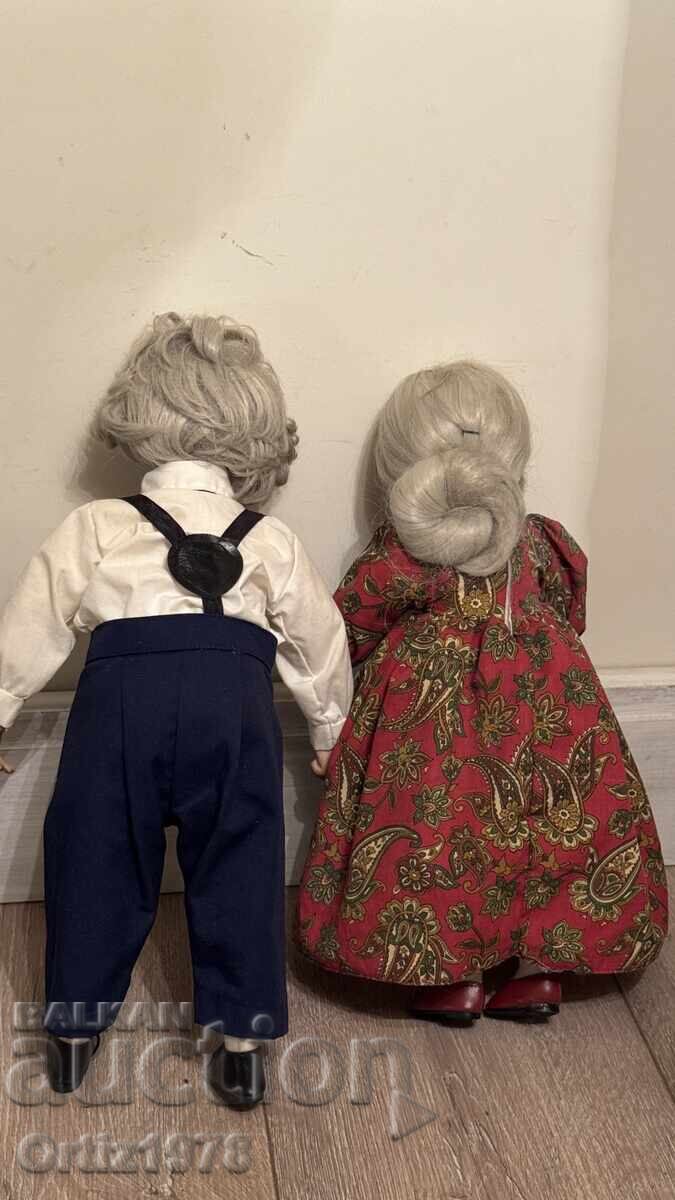 Delivery of Vintage dolls, grandparents – Norway.