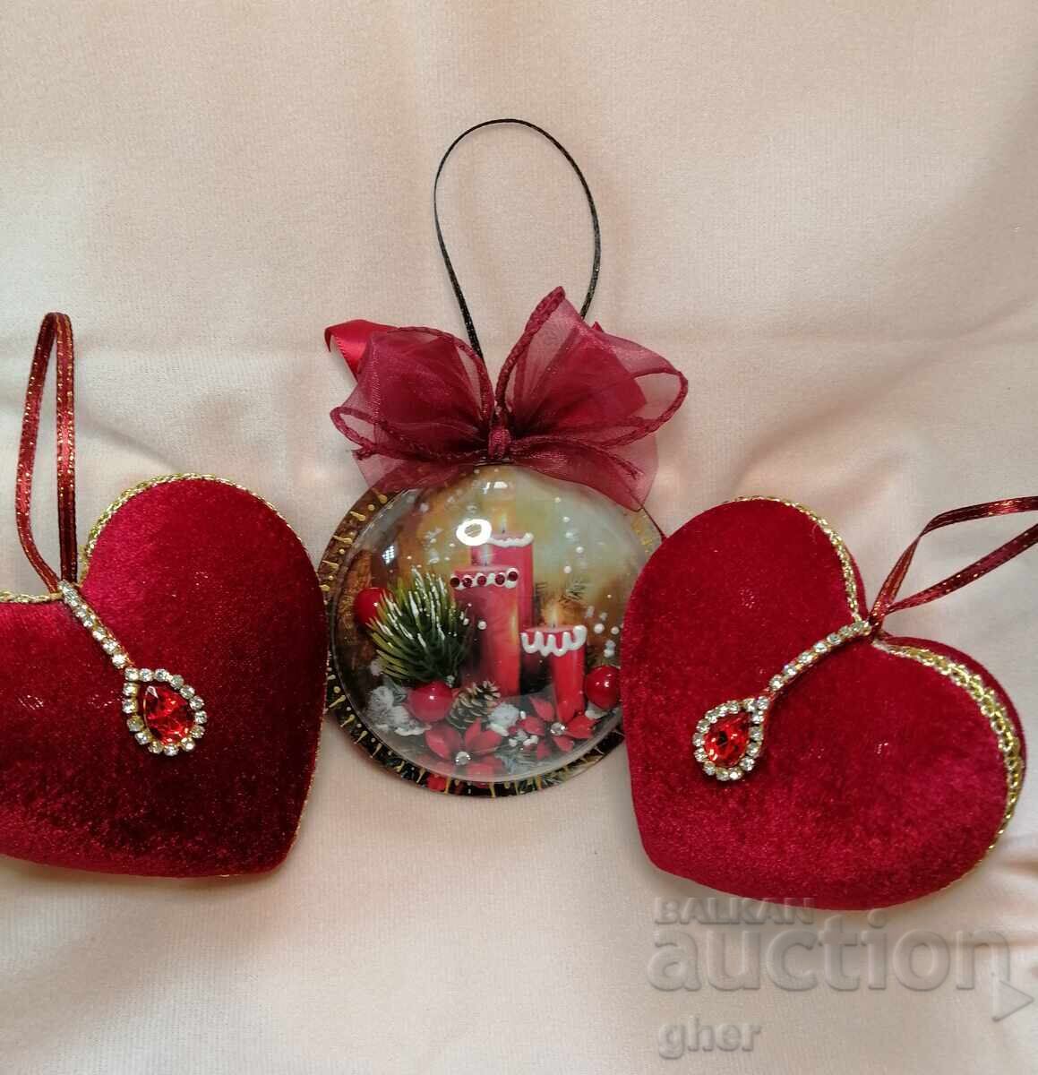 Δημοπρασία Χριστουγεννιάτικο ρετρό, vintage στολίδι για χριστουγεννιάτικο δέντρο