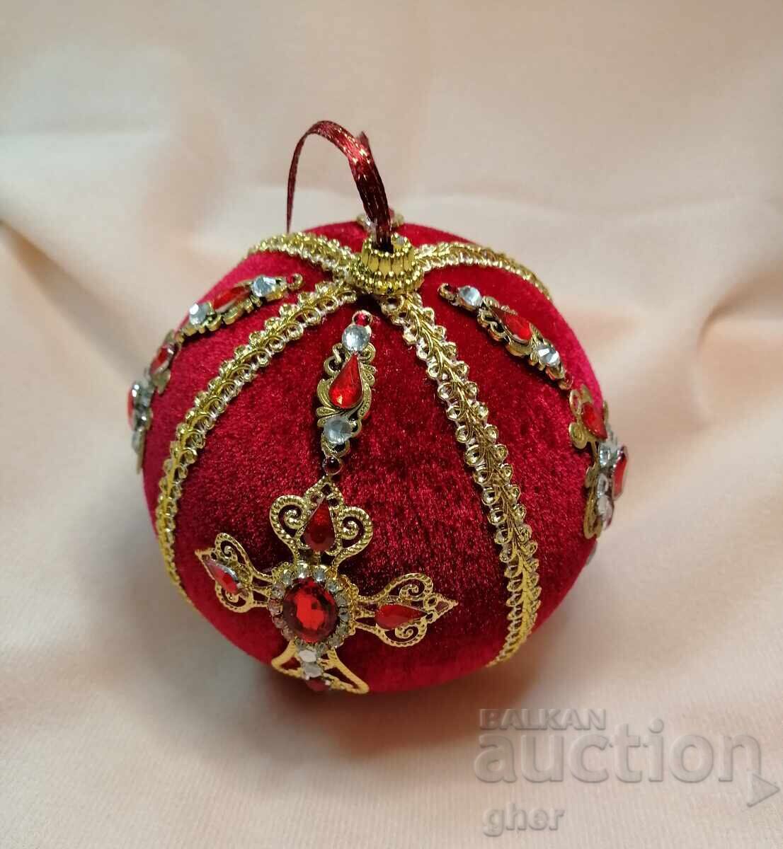 Χριστουγεννιάτικο ρετρό, vintage στολίδι για χριστουγεννιάτικο δέντρο - 5