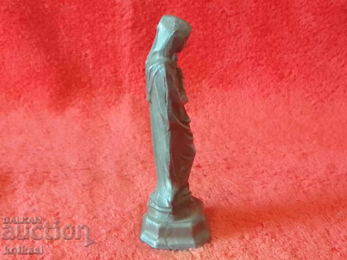 Παράδοση Παλιά μεταλλική αλουμινένια φιγούρα Τσαμ Γυναίκα Μητέρα