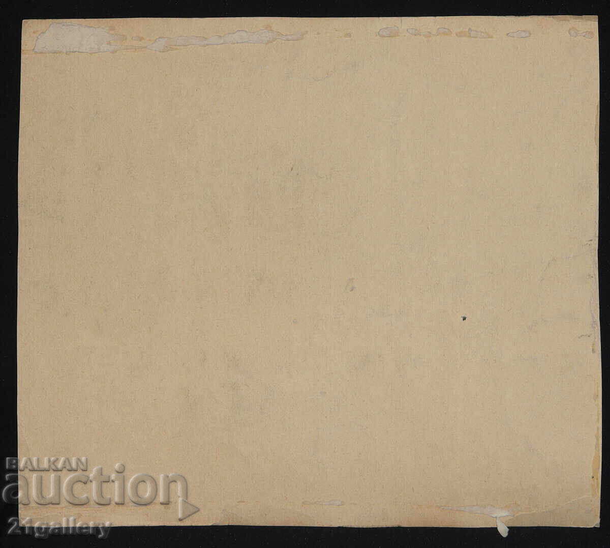 Стара картина зимен пейзаж - 6