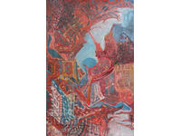 Abstract Composition Oil Painting Landscape