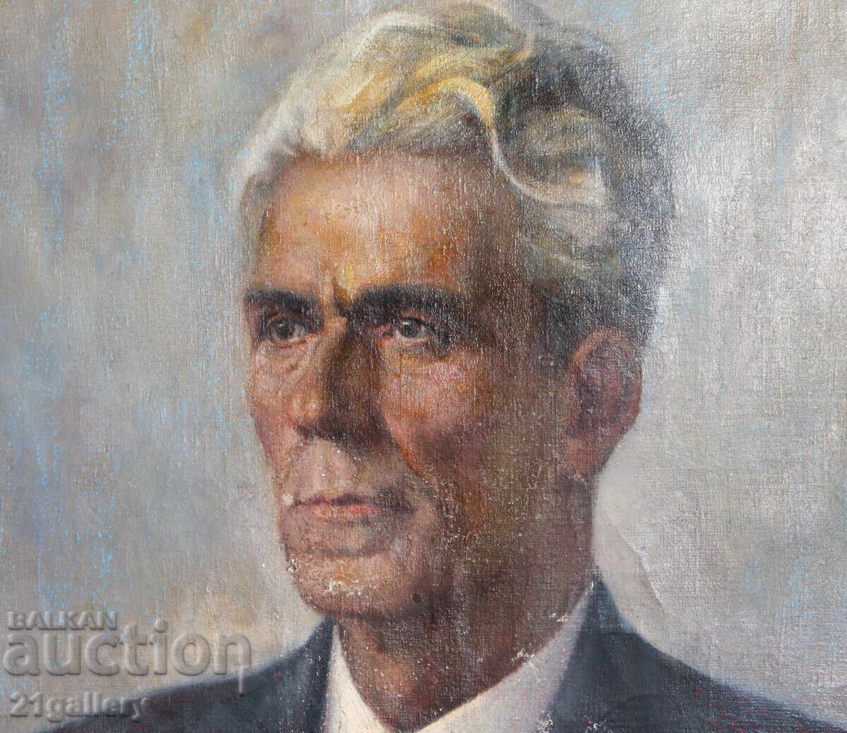 Delivery of Nikola Kozhuharov (1892 - 1971) Male Portrait 1947 Delivery of Nikola Kozhuharov (1892 - 1971) Male Portrait 1947
