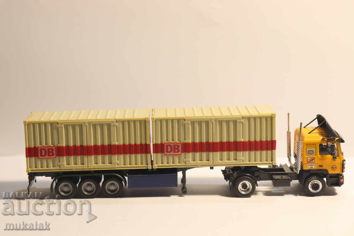 HERPA 1:87 H0 ΜΑΝ MAN ΚΟΝΤΕΪΝΕΡ ΦΟΡΤΗΓΟ ΜΟΝΤΕΛΟ - 7