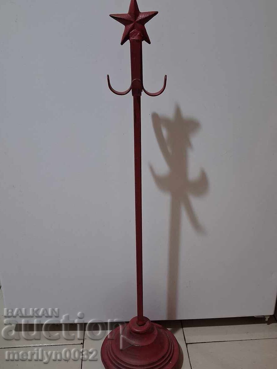 Suport pentru șemineu lopată cazma cârlig frigărui fier forjat NRB Suport pentru șemineu lopată cazma cârlig frigărui fier forjat NRB