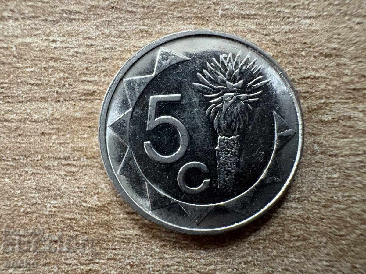 Namibia - 5 Cents (2002) Namibia - 5 Cents (2002)