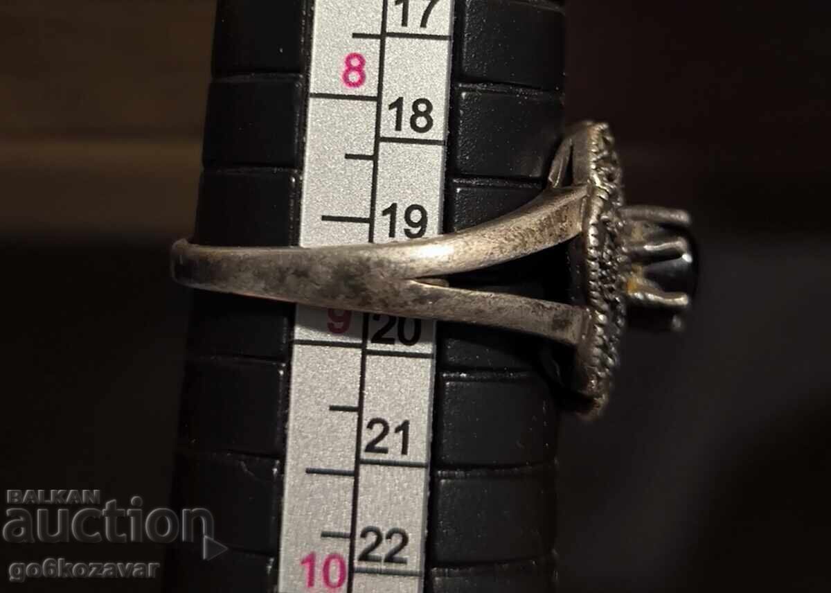 Elegant Silver Ring for Ladies, Natural Stones! - 6 Elegant Silver Ring for Ladies, Natural Stones! - 6