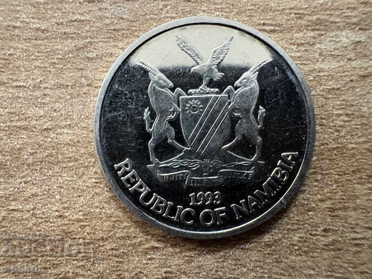 Намибия - 10 цента (1993) с цена 0.50 лв. | € 0.26 Намибия - 10 цента (1993) с цена 0.50 лв. | € 0.26