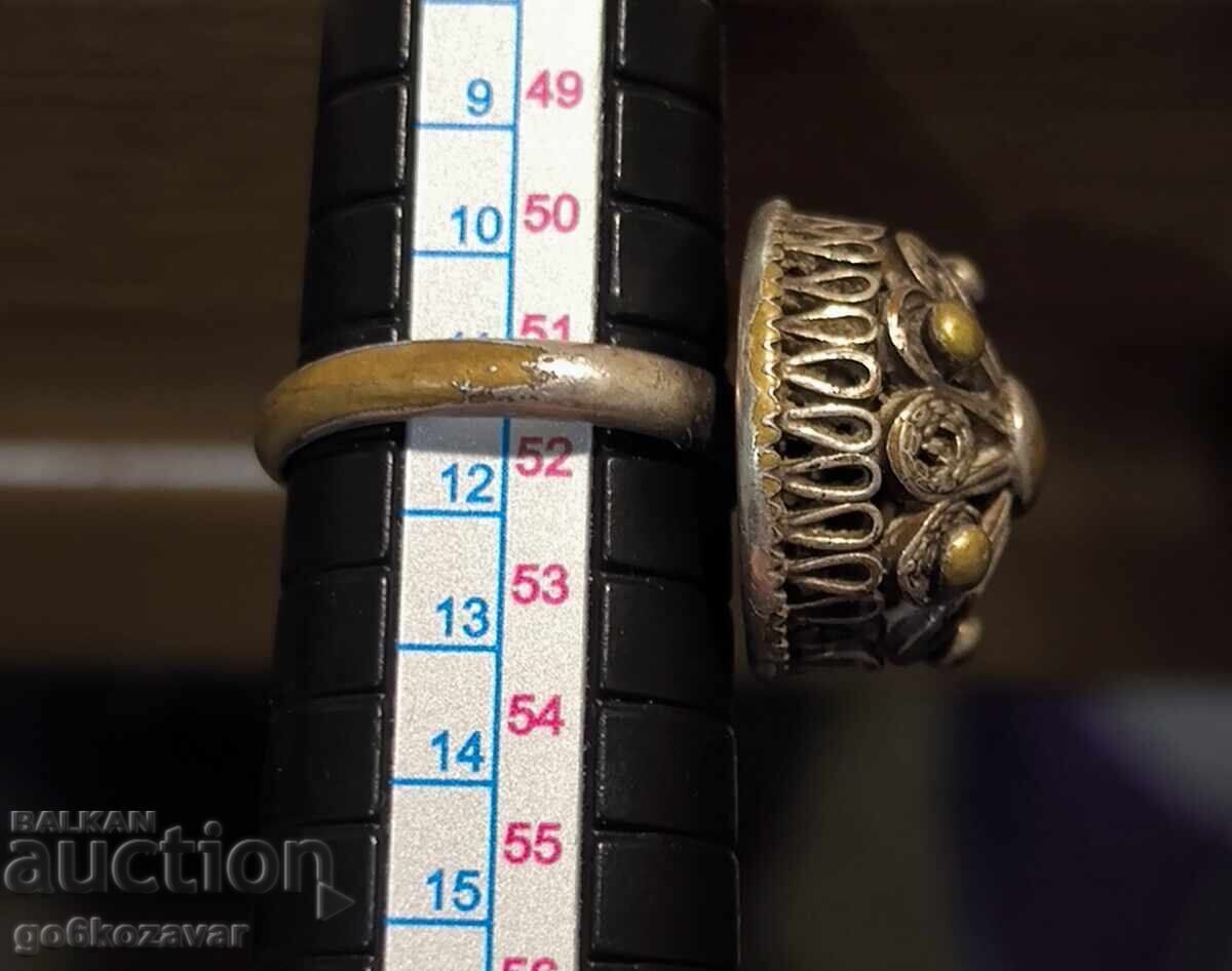 Старинен дамски пръстен ! - 6