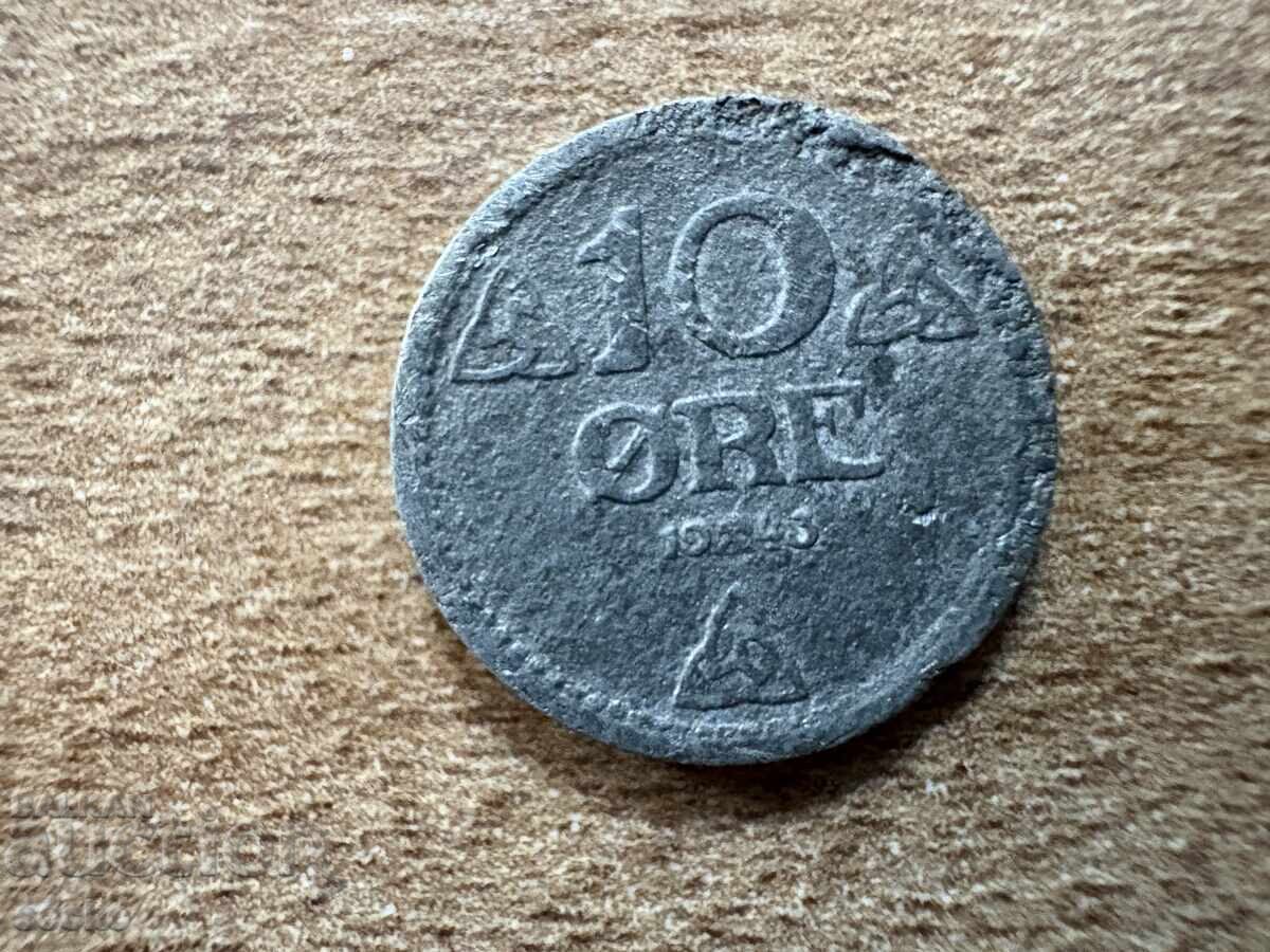 Norvegia - 10 øre (1943) Norvegia - 10 øre (1943)