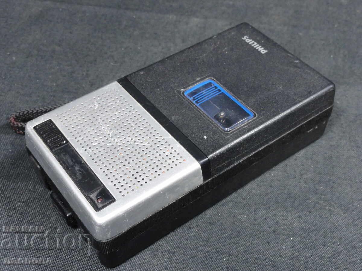 Auction BZC OLD RETRO TRANSISTOR CASSETTE RECORDER PHILIPS Auction BZC OLD RETRO TRANSISTOR CASSETTE RECORDER PHILIPS