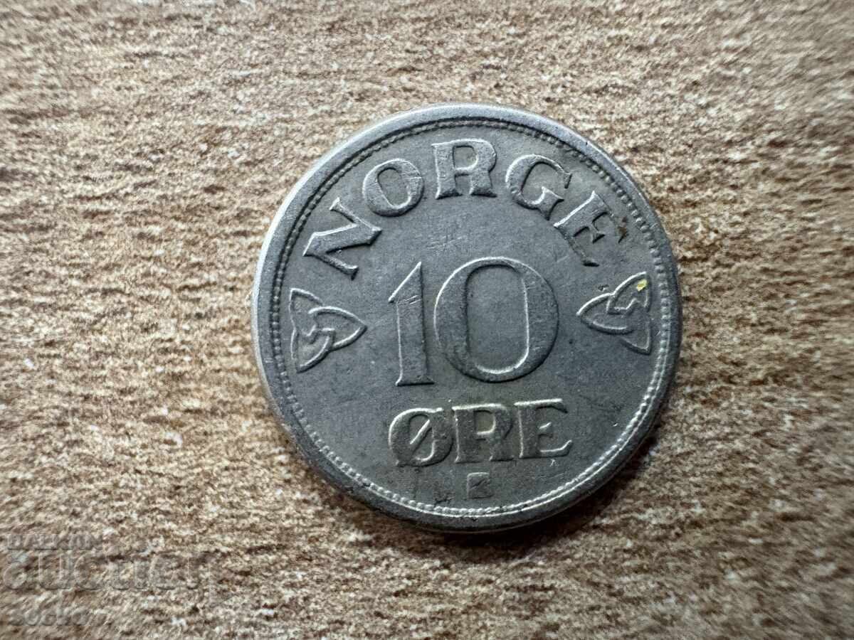 Νορβηγία - 10 յορε (1952) Νορβηγία - 10 յορε (1952)