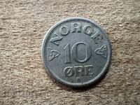 Νορβηγία - 10 յορε (1952)