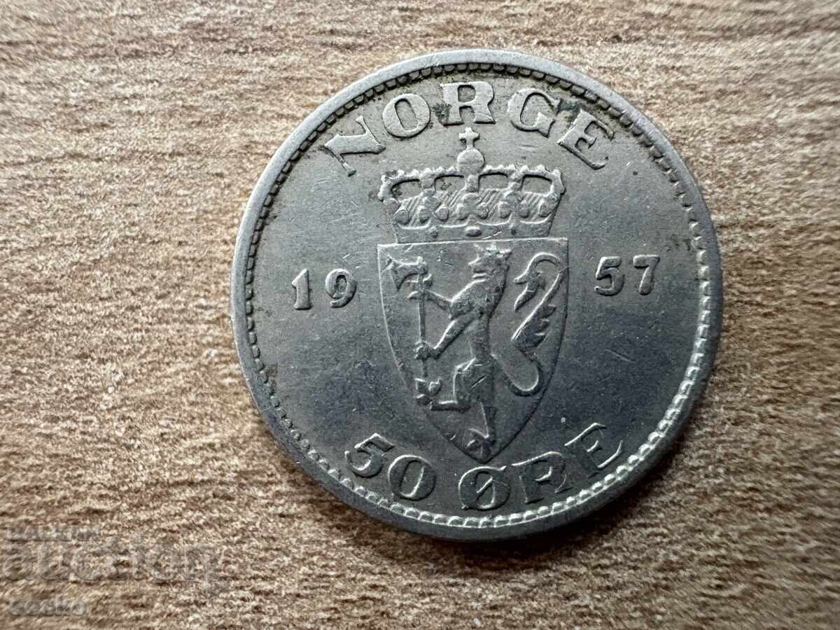 Norway - 50 yøre (1957) Norway - 50 yøre (1957)