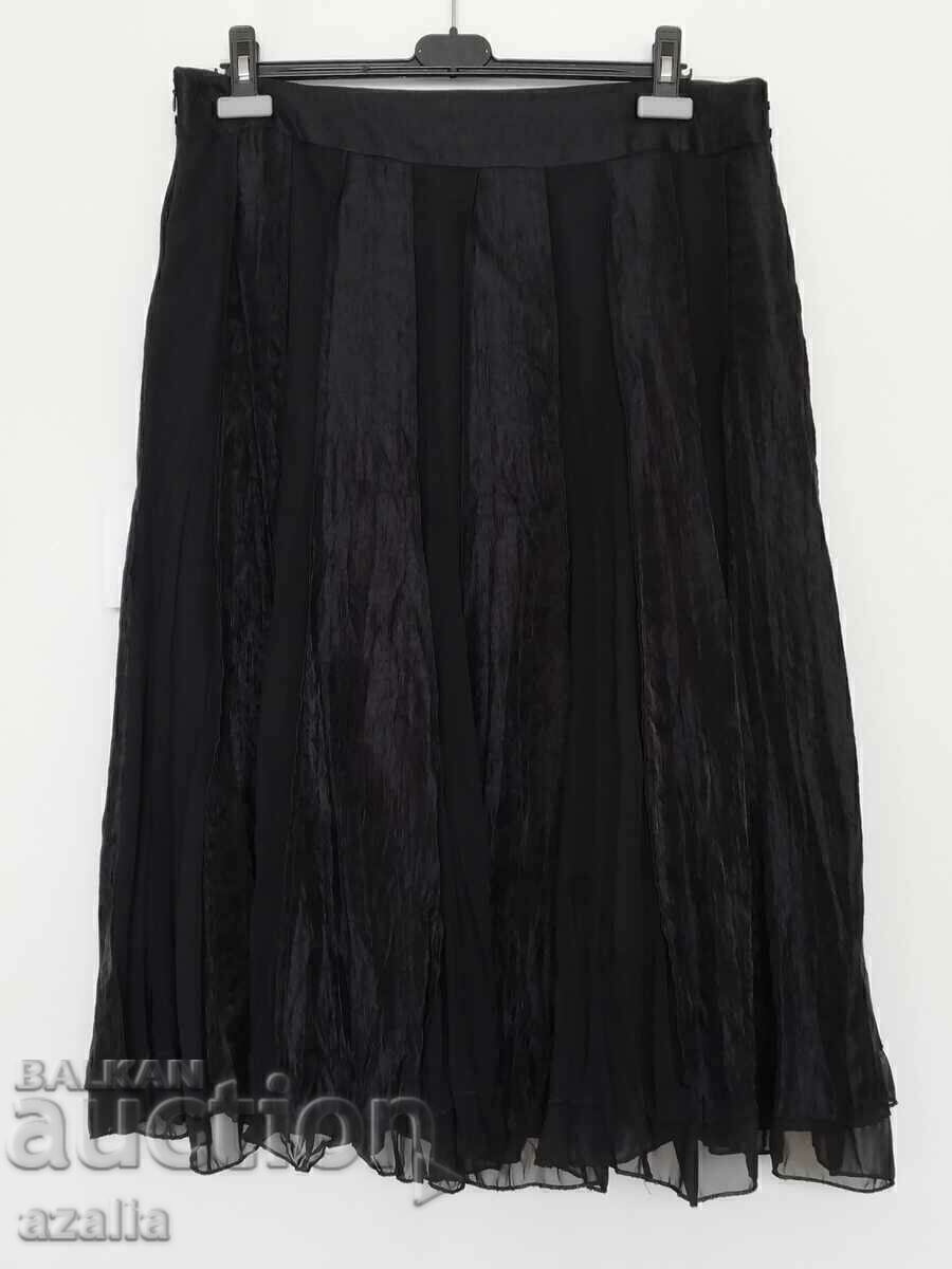 Black formal skirt size 46