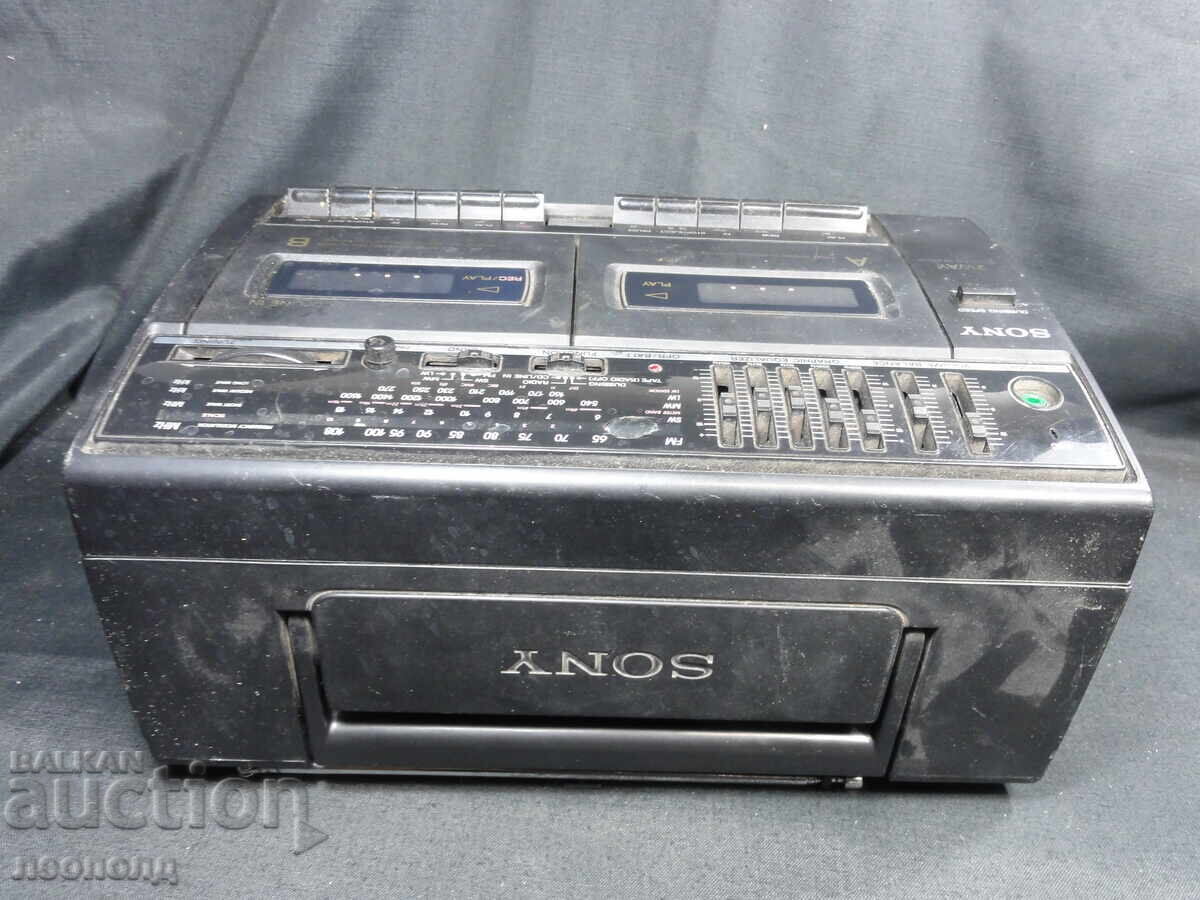 BZTs STAR Retro Transistor Radio Cassette Recorder SONY CFS-W420L - 5 BZTs STAR Retro Transistor Radio Cassette Recorder SONY CFS-W420L - 5