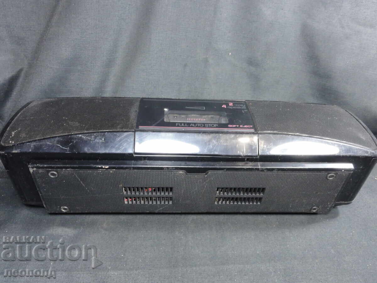 BZC STAR RETRO TRANSISTOR RADIO CASSETTE PLAYER SHARP QT-249Z - 7 BZC STAR RETRO TRANSISTOR RADIO CASSETTE PLAYER SHARP QT-249Z - 7