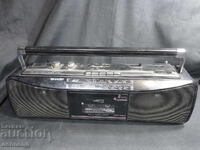 BZC STAR RETRO TRANSISTOR RADIO CASSETTE PLAYER SHARP QT-249Z
