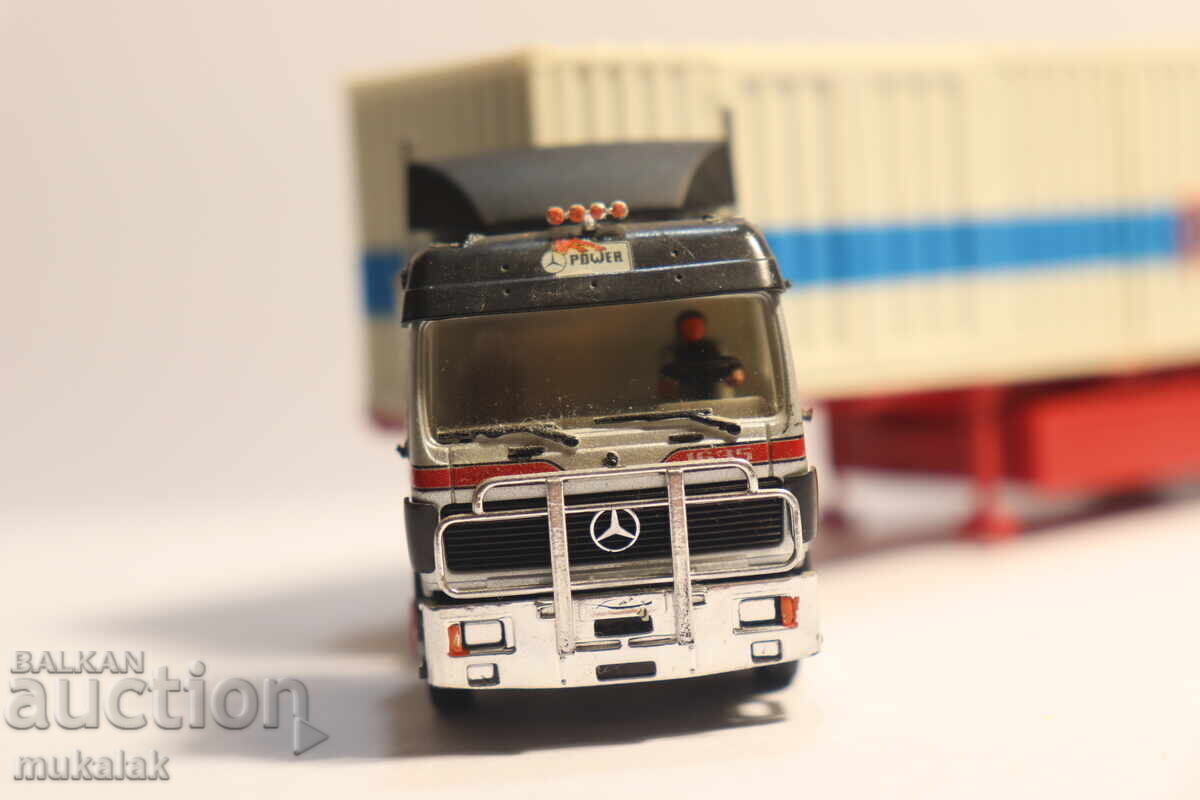 Доставка на HERPA  1:87 H0 МERCEDES   КОНТЕЙНЕР   КАМИОН  МОДЕЛ