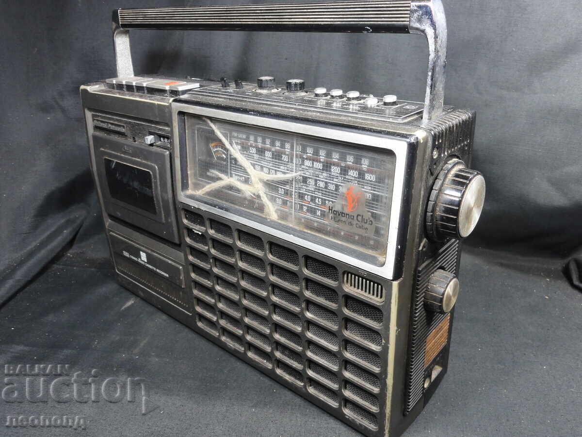 BZC STAR RETRO TRANSISTOR RADIO CASSETTE RECORDER NATIONAL PANASONIC with price 13.00 BGN | € 6.65 BZC STAR RETRO TRANSISTOR RADIO CASSETTE RECORDER NATIONAL PANASONIC with price 13.00 BGN | € 6.65