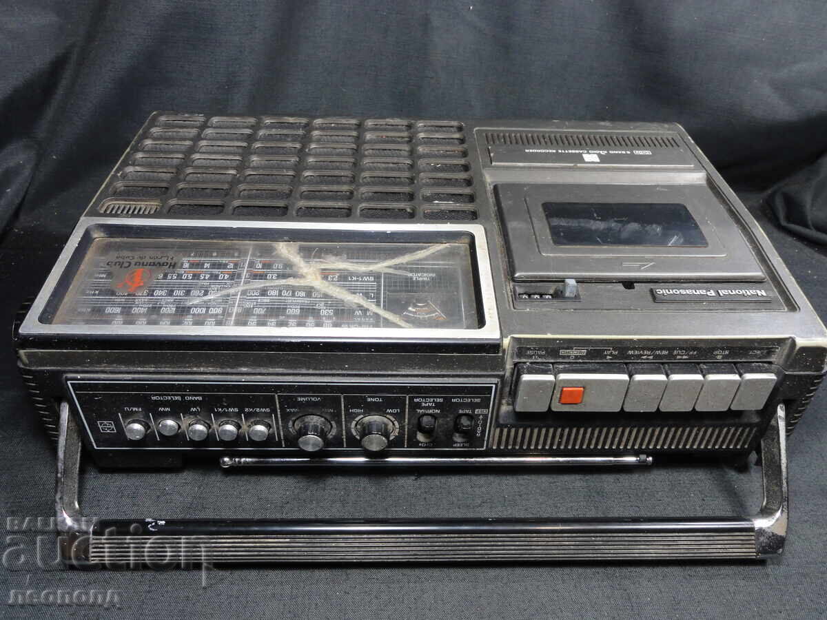 BZC STAR RETRO TRANSISTOR RADIO CASSETTE RECORDER NATIONAL PANASONIC - 6 BZC STAR RETRO TRANSISTOR RADIO CASSETTE RECORDER NATIONAL PANASONIC - 6