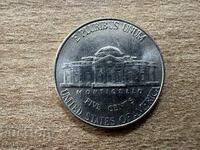 USA - 5 Cents (2001) - D