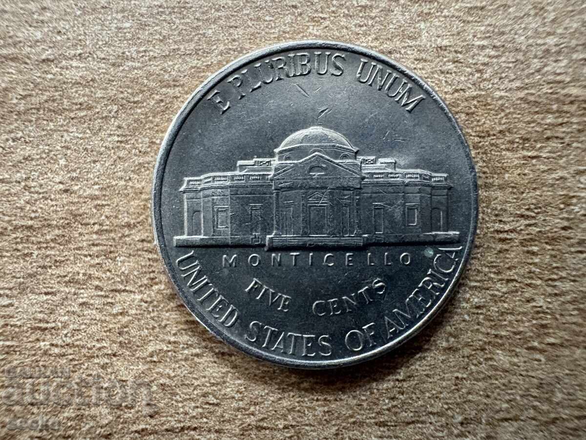 ΗΠΑ - 5 σεντ (1989) - D