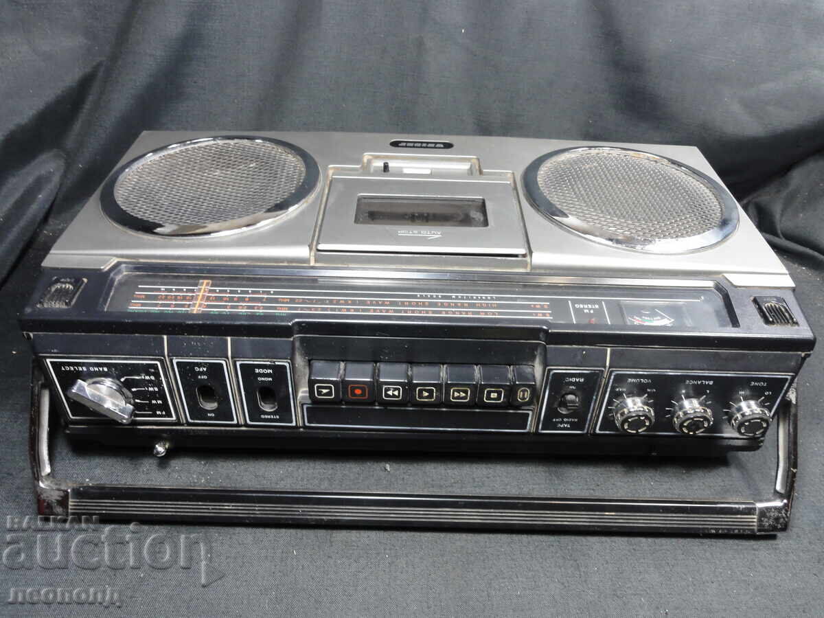 BZC STAR Retro Transistor Radio Cassette Player UNISEF TU-3200 - 6 BZC STAR Retro Transistor Radio Cassette Player UNISEF TU-3200 - 6