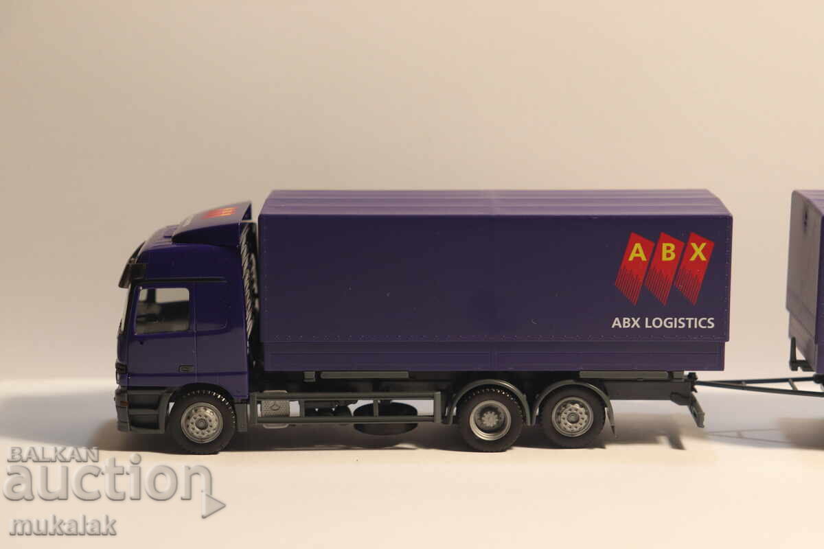 HERPA  1:87 H0  МERCEDES ACTROS   КАМИОН  МОДЕЛ с цена 25.00 лв. | € 12.78