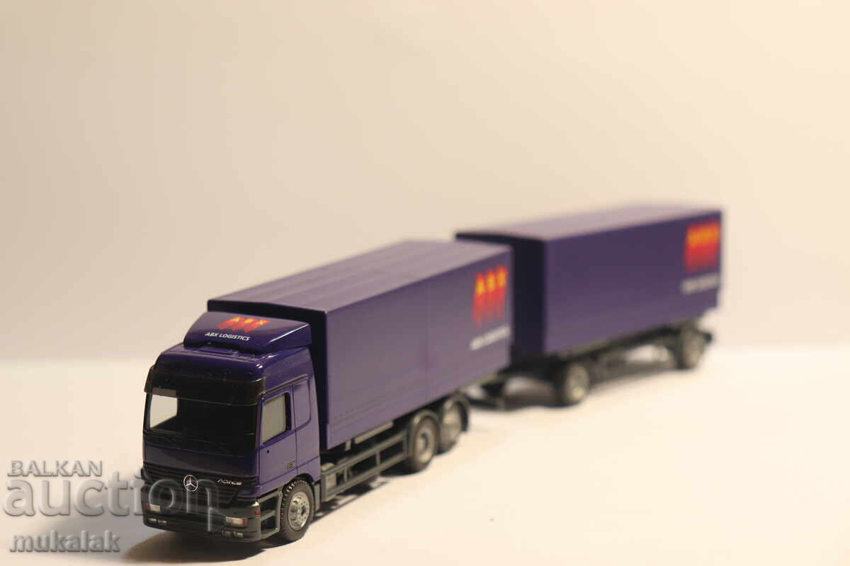 Аукцион HERPA  1:87 H0  МERCEDES ACTROS   КАМИОН  МОДЕЛ