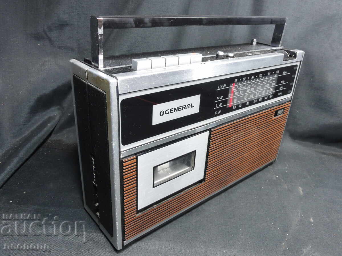 Δημοπρασία BZTS ΣΤΑΡ ΡΕΤΡΟ ΤΡΑΝΖΙΣΤΟΡ ΡΑΔΙΟ ΚΑΣΕΤΟΦΩΝΟ GENERAL Δημοπρασία BZTS ΣΤΑΡ ΡΕΤΡΟ ΤΡΑΝΖΙΣΤΟΡ ΡΑΔΙΟ ΚΑΣΕΤΟΦΩΝΟ GENERAL