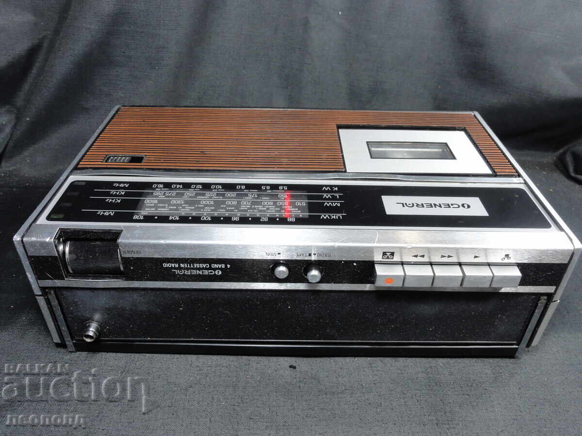 BZTS ΣΤΑΡ ΡΕΤΡΟ ΤΡΑΝΖΙΣΤΟΡ ΡΑΔΙΟ ΚΑΣΕΤΟΦΩΝΟ GENERAL - 5 BZTS ΣΤΑΡ ΡΕΤΡΟ ΤΡΑΝΖΙΣΤΟΡ ΡΑΔΙΟ ΚΑΣΕΤΟΦΩΝΟ GENERAL - 5